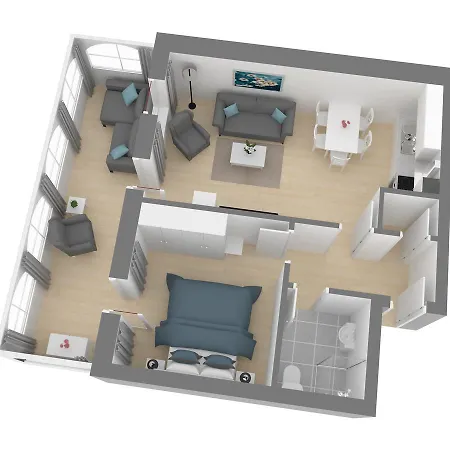 Myhome Ruegen - Haus Arkona Hotel apartamentowy 3*
