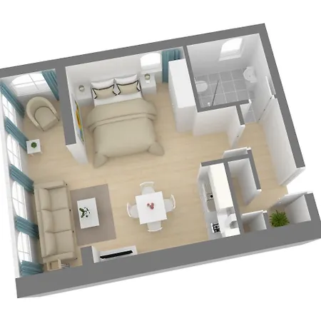 Myhome Ruegen - Haus Arkona Hotel apartamentowy Sellin (Rugen)